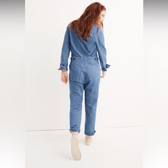 Denim Coverall Jumpsuit by Madewell - Picture 4 of 9